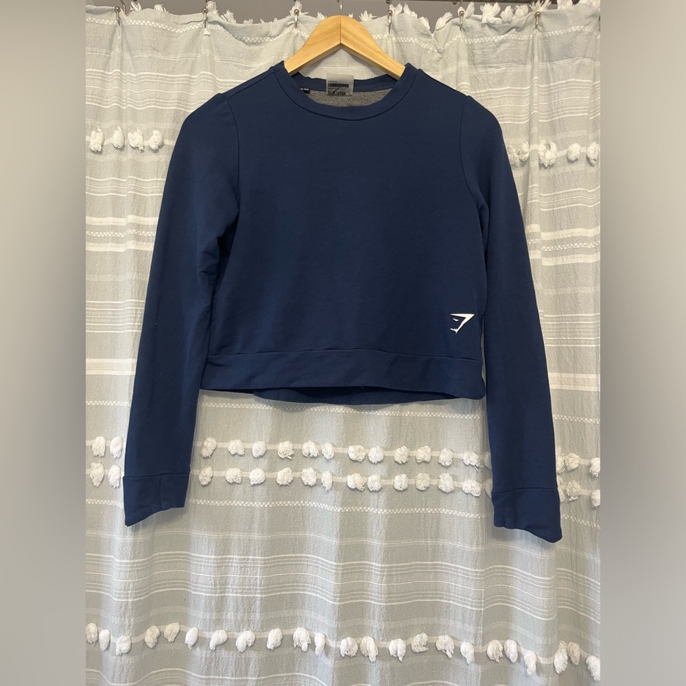 EUC {GYMSHARK} Solace Sweater, Sapphire Blue